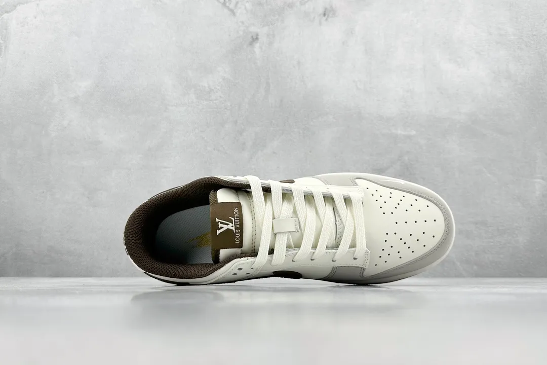 Classic Nike SB Dunk Low LV Cream Brown Replica  Shoes – Rep Shoes & Replica Nikes 1610