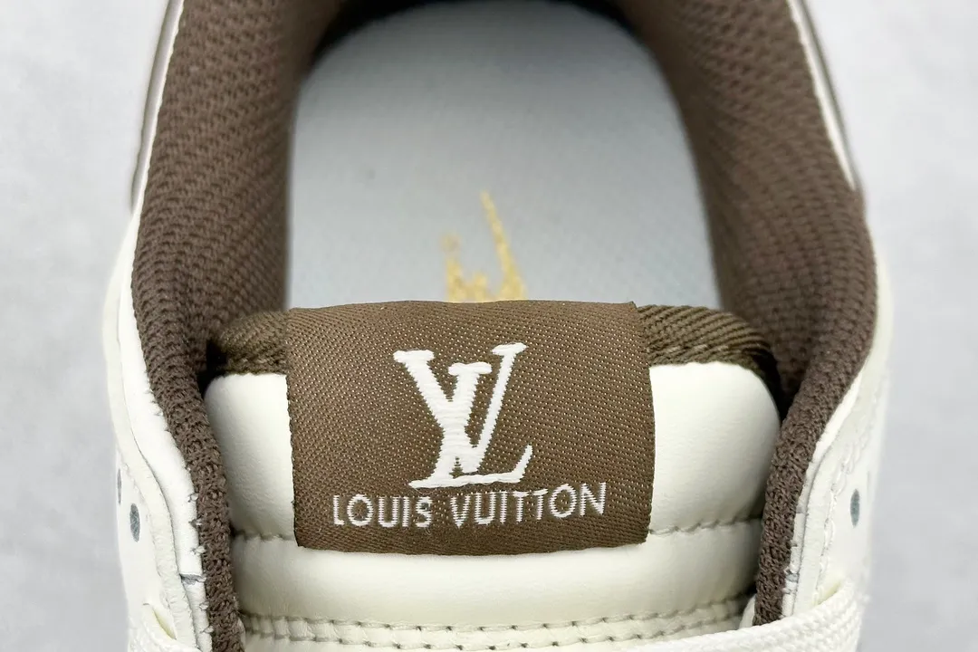 Classic Nike SB Dunk Low LV Cream Brown Replica  Shoes – Rep Shoes & Replica Nikes 1610