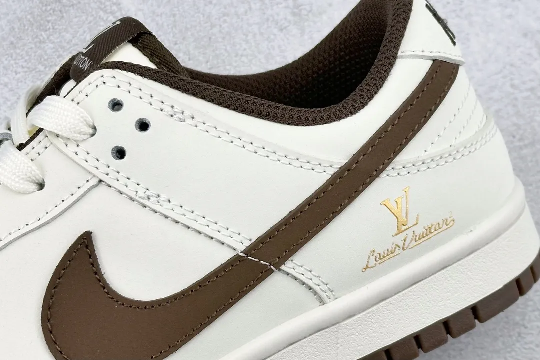 Classic Nike SB Dunk Low LV Cream Brown Replica  Shoes – Rep Shoes & Replica Nikes 1610