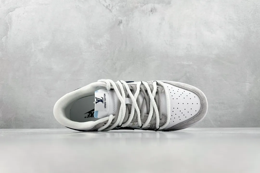 Nike SB Dunk Low LV Grey Black Print –  Replica Nikes & Rep Shoes Collection Bold 1607