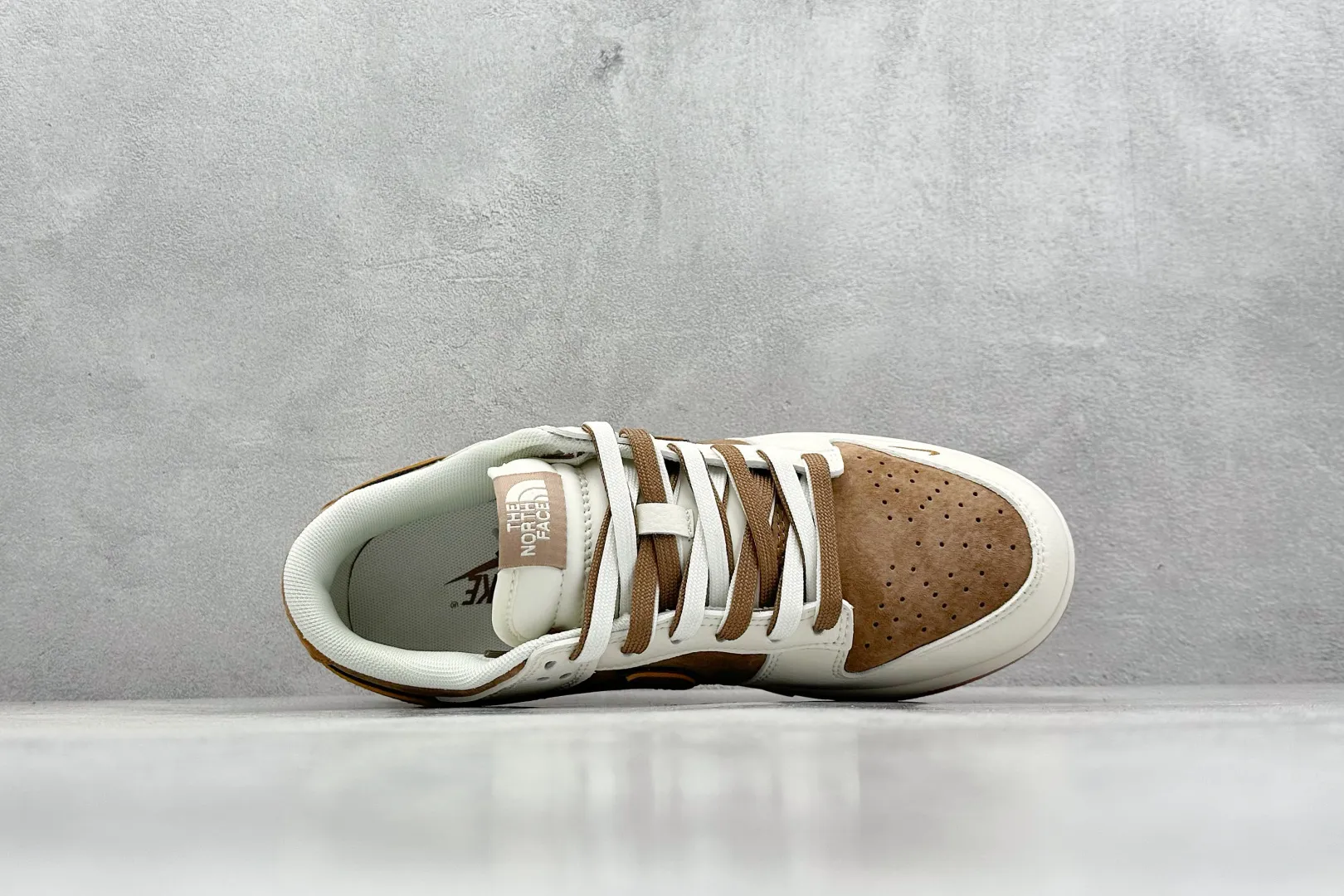 Contemporary Nike SB Dunk Low North Face Beige Brown –  Rep Shoes & Replica Nikes 1651