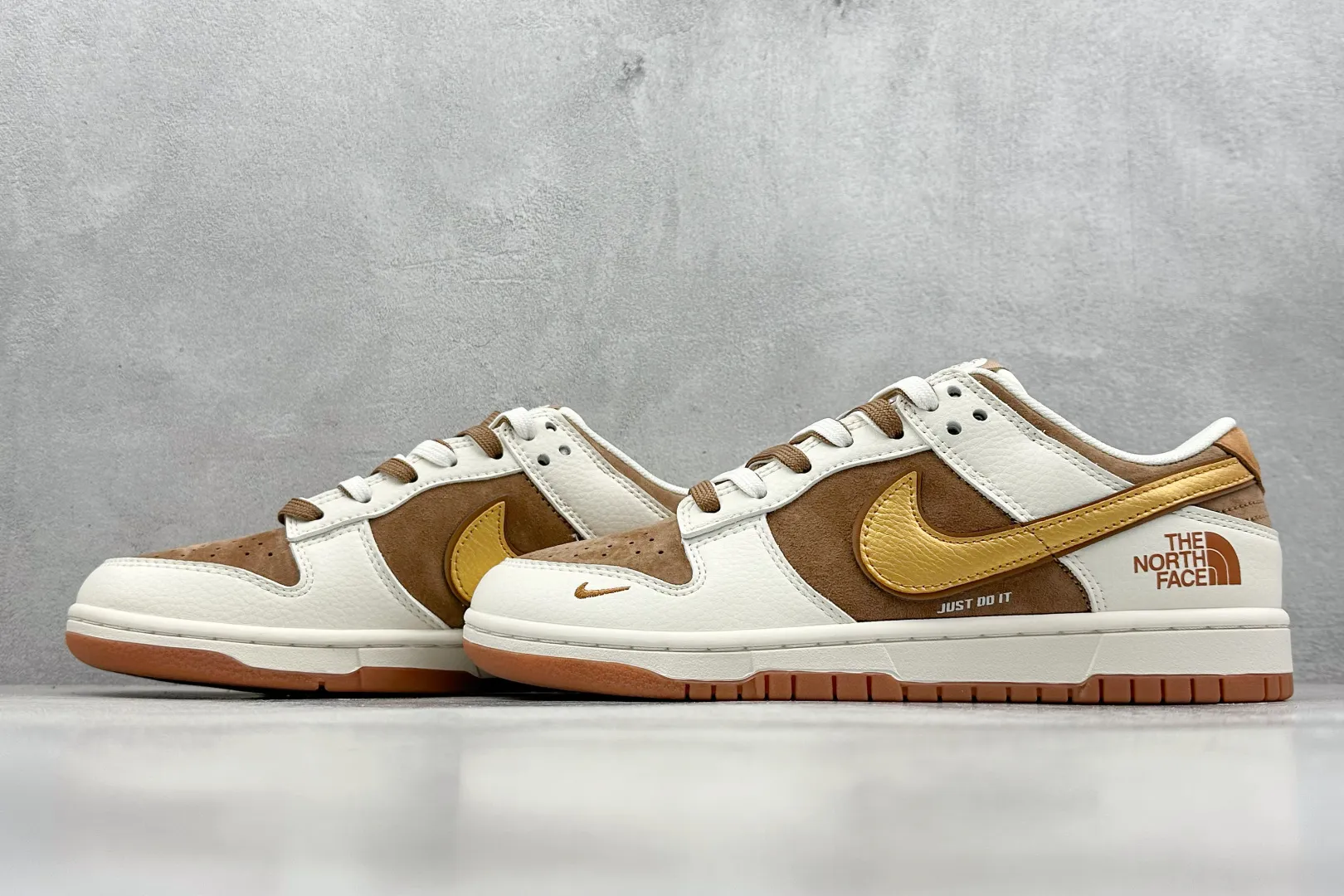Contemporary Nike SB Dunk Low North Face Beige Brown –  Rep Shoes & Replica Nikes 1651