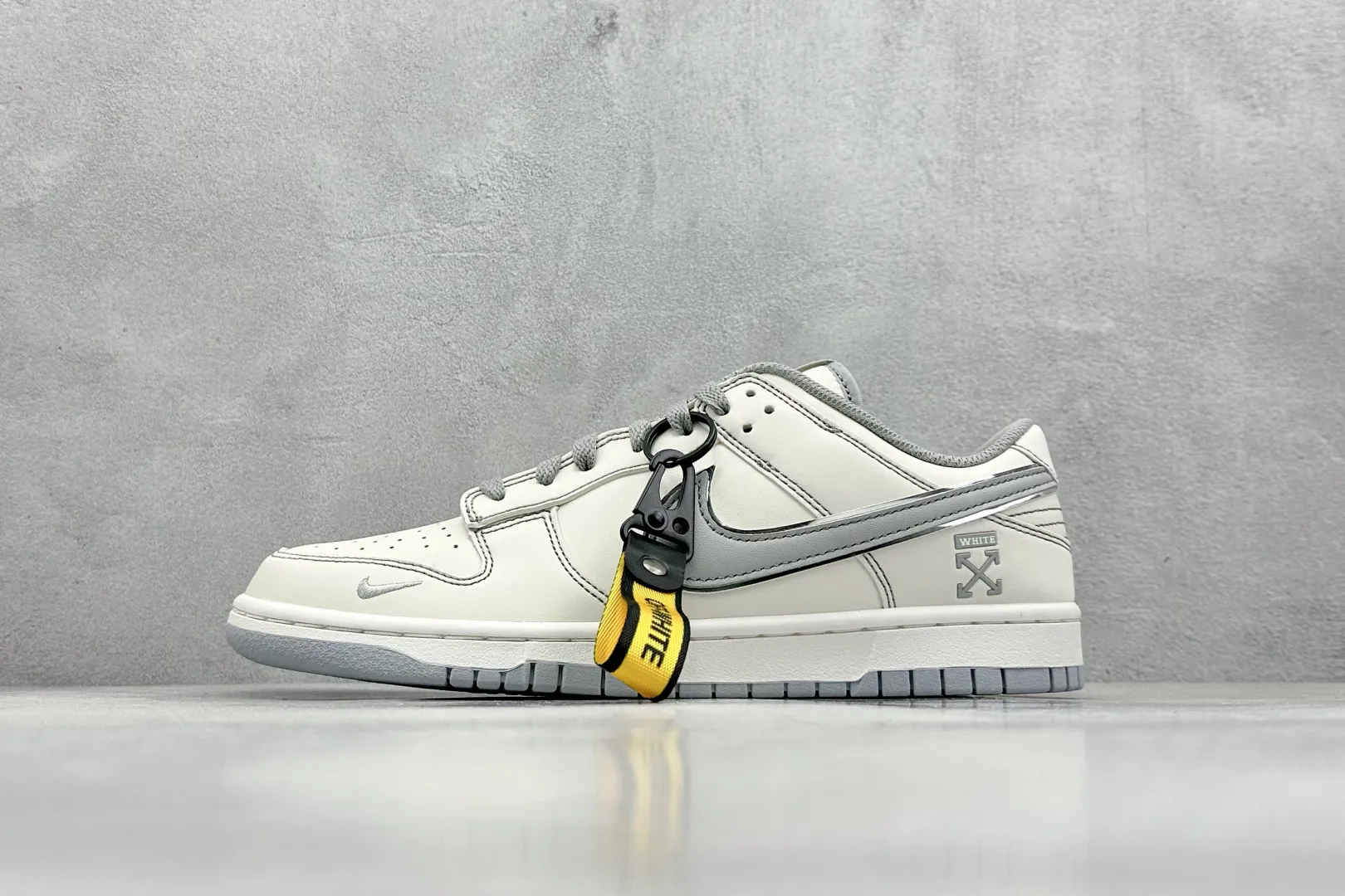 Nike SB Dunk Low Off-White Beige Grey Replica Shoes – Rep Shoes & Nike Replica Comfortable 1646