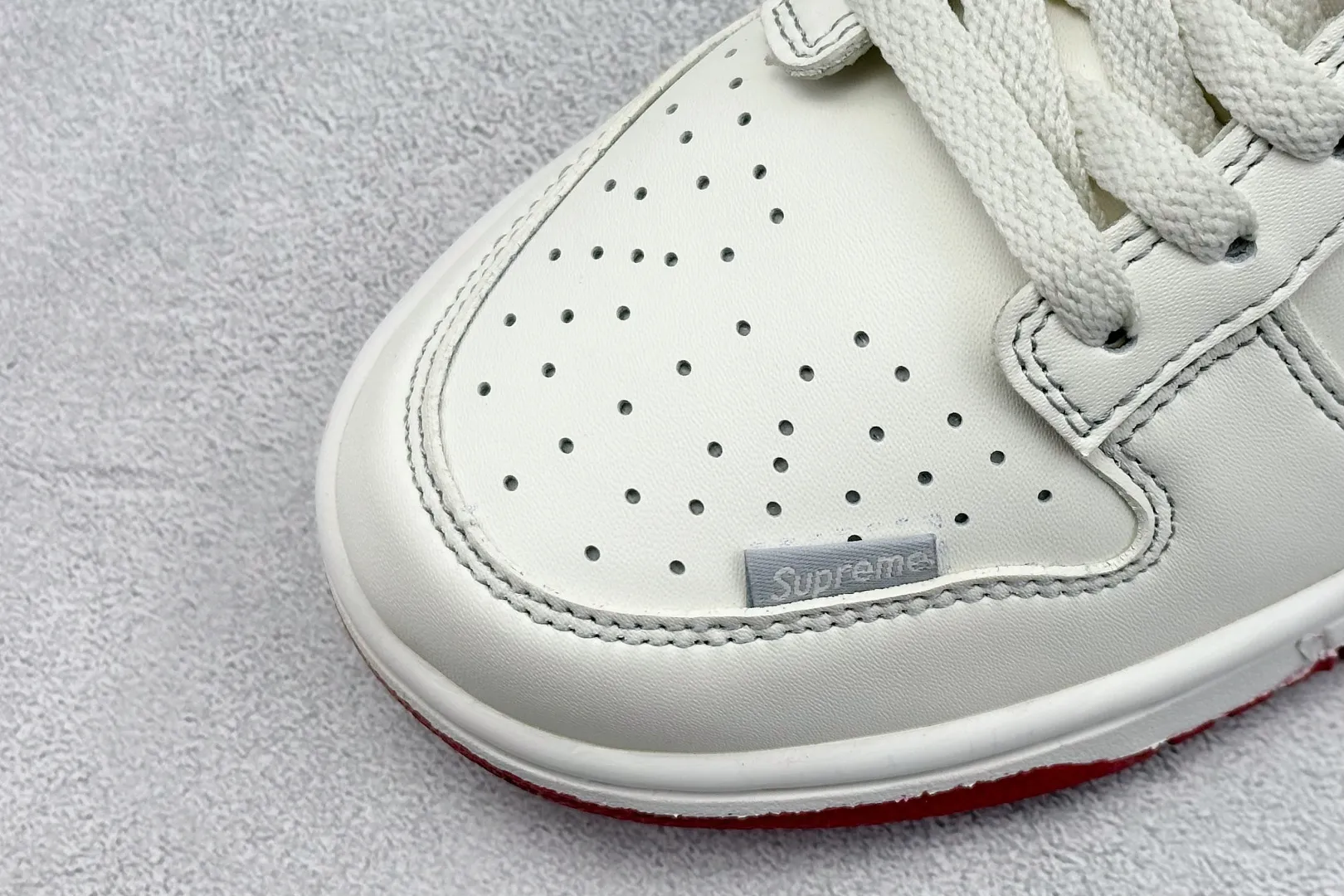 Nike SB Dunk Low SUP White Red Grey –  Rep Shoes & Replica Nikes FashionForward 1638