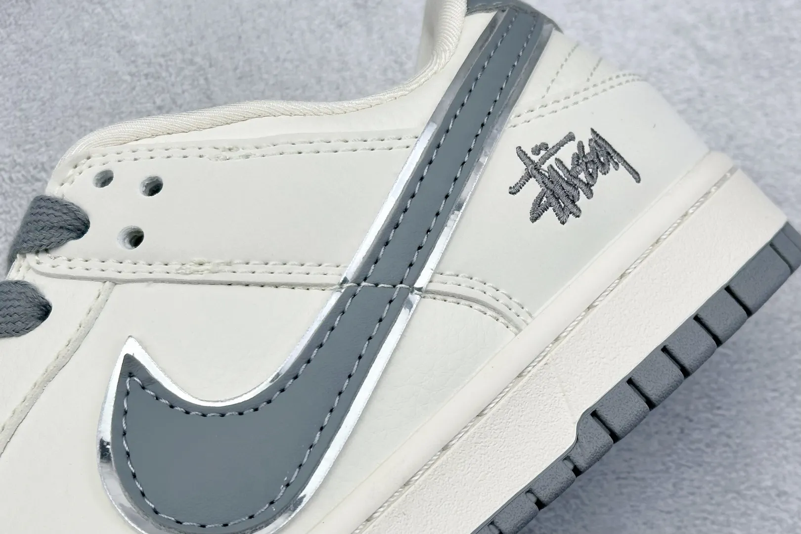 Nike SB Dunk Low Stussy Beige Grey Low –  Rep Shoes & Replica Nikes Stylish 1657