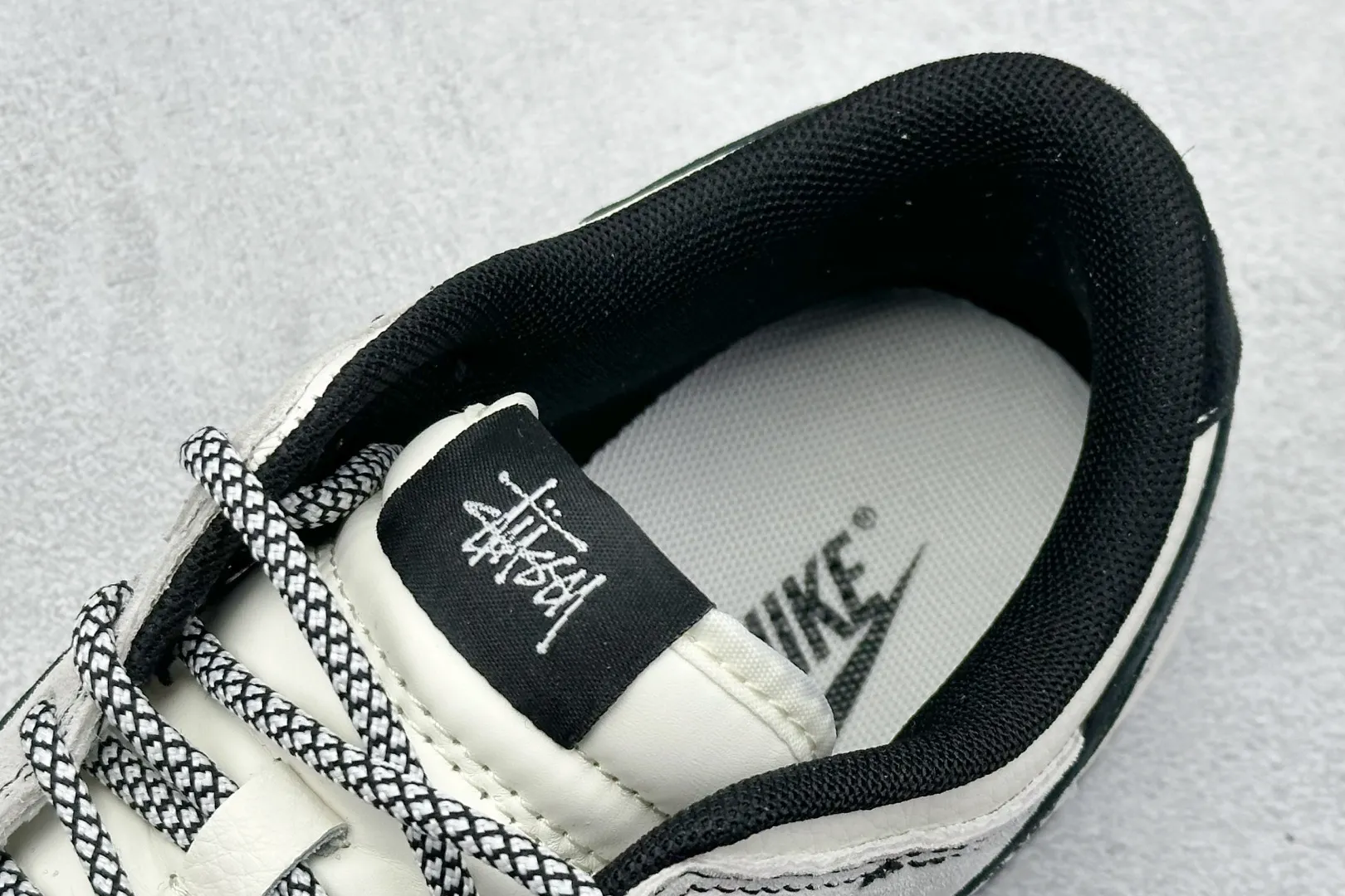 Chic Nike SB Dunk Low Stussy Black Swoosh –  Replica Nikes & Rep Shoes Collection 1576