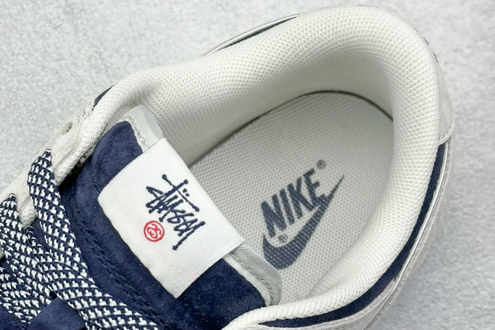 Nike SB Dunk Low Stussy Grey Blue Low –  Replica Nikes & Rep Shoes Youthful 1572