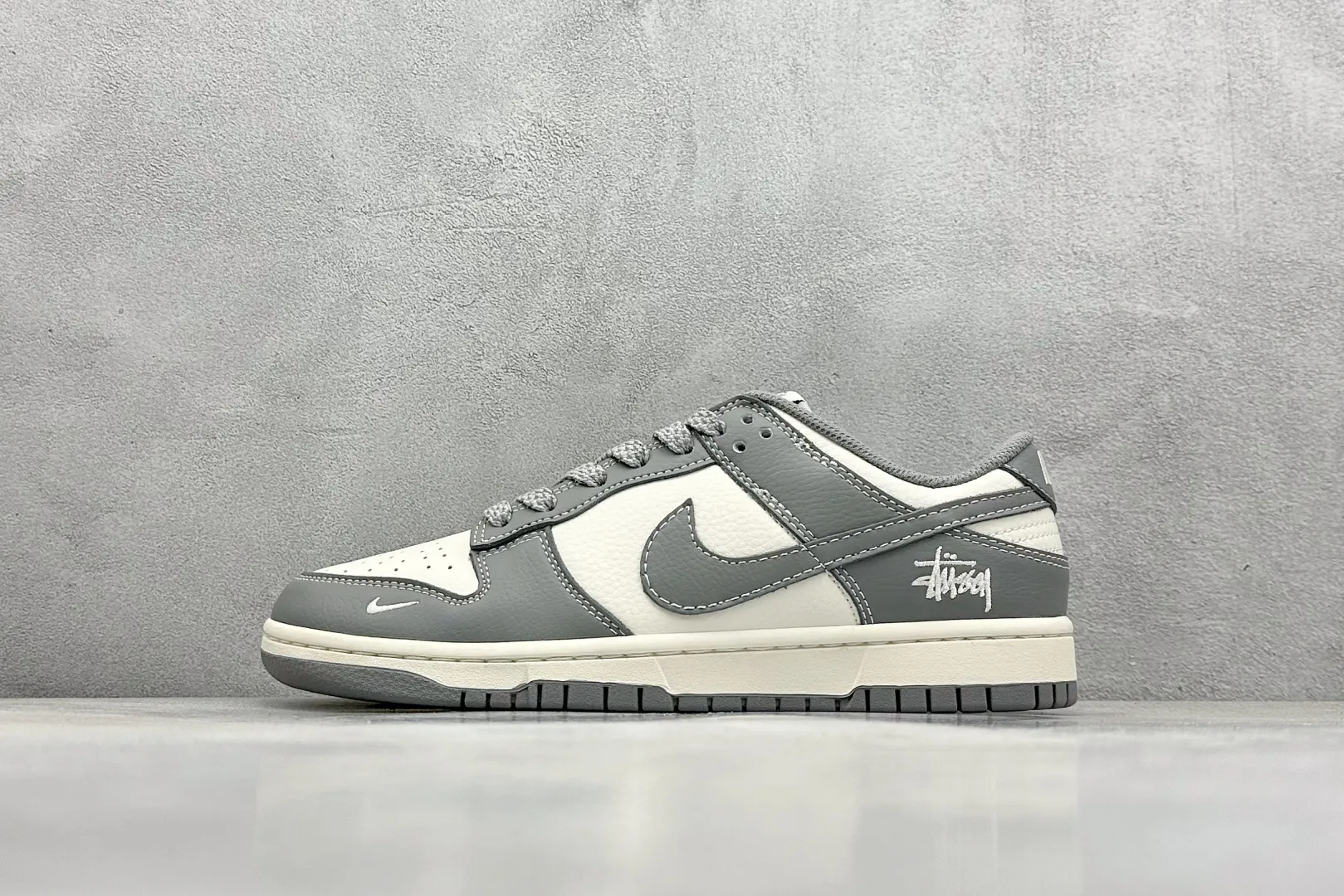 Supportive Nike SB Dunk Low Stussy Grey White Low –  Replica Nikes & Rep Shoes Collection 1611