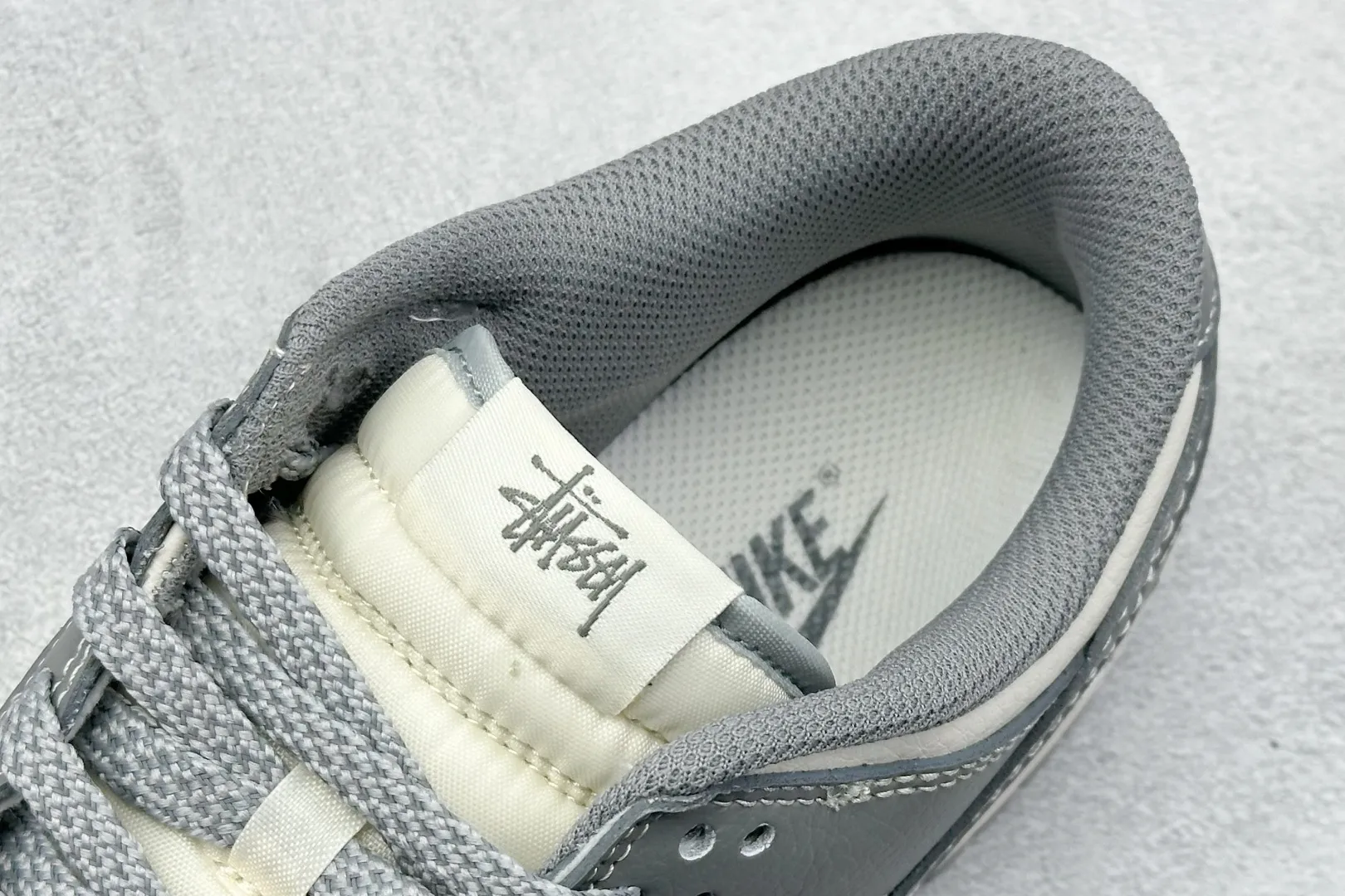 Supportive Nike SB Dunk Low Stussy Grey White Low –  Replica Nikes & Rep Shoes Collection 1611
