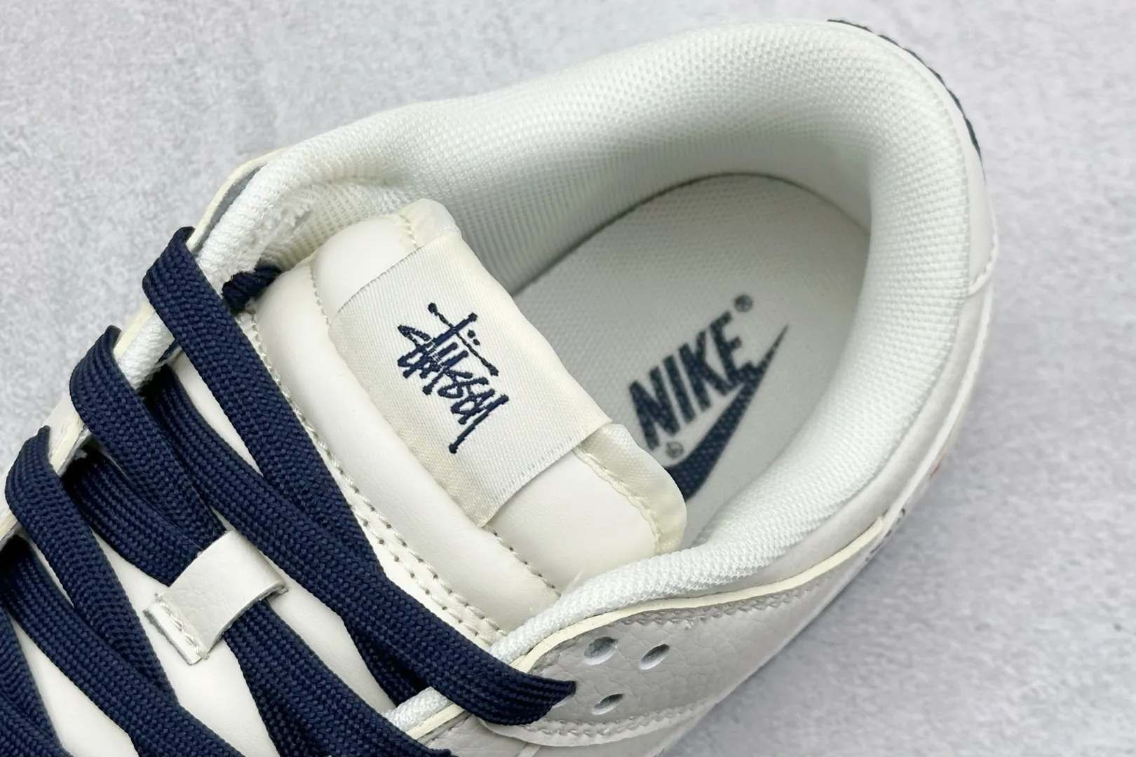 Functional Nike SB Dunk Low Stussy Off-White Blue –  Replica Nikes & Rep Shoes Collection 1614