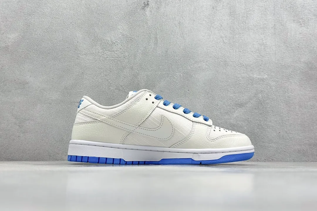 Nike SB Dunk Low Stussy White Blue –  Rep Shoes & Replica Nikes Packable 1650