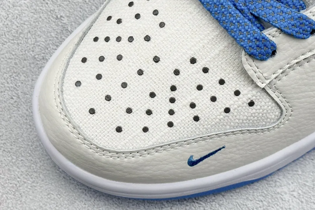 Nike SB Dunk Low Stussy White Blue –  Rep Shoes & Replica Nikes Packable 1650