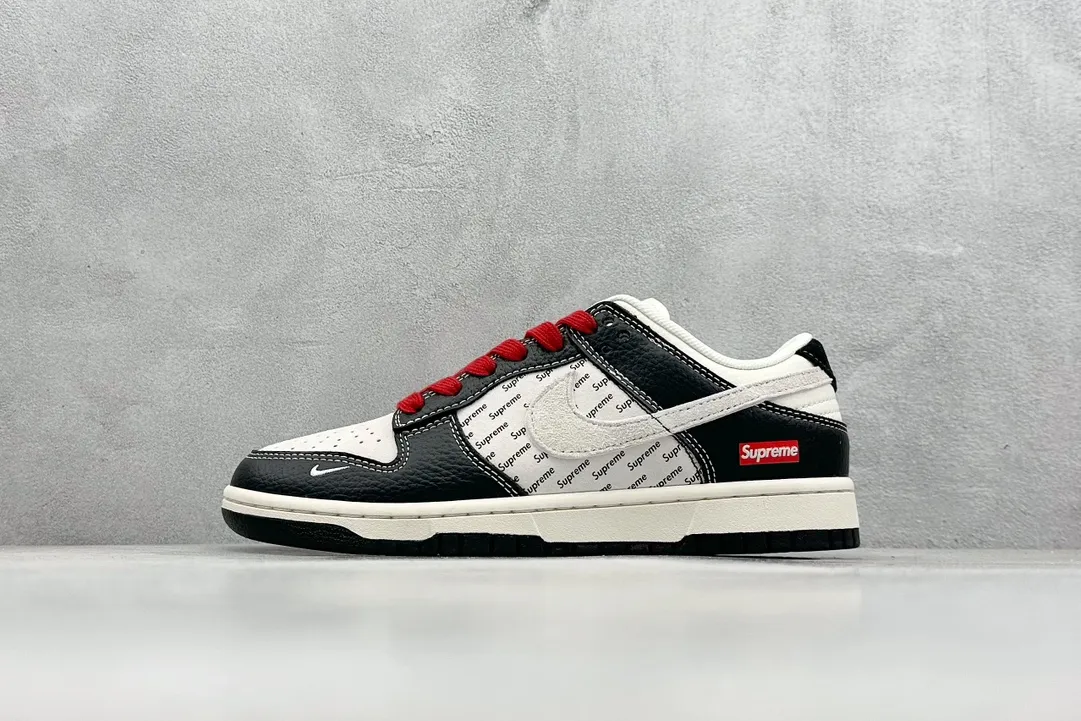 Nike SB Dunk Low Supreme Black White –  Replica Nikes & Fake Nike Shoes AllSeason 1574
