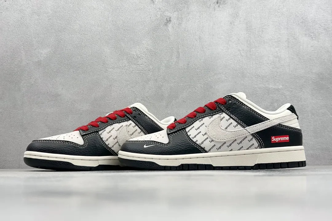 Nike SB Dunk Low Supreme Black White –  Replica Nikes & Fake Nike Shoes AllSeason 1574