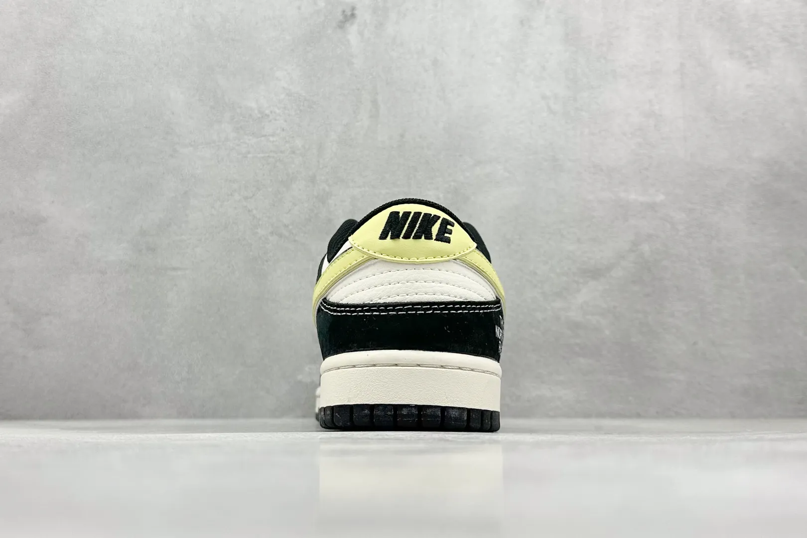 BestValue Nike SB Dunk Low The North Face White Black Yellow Replica Nikes Shoes 1616