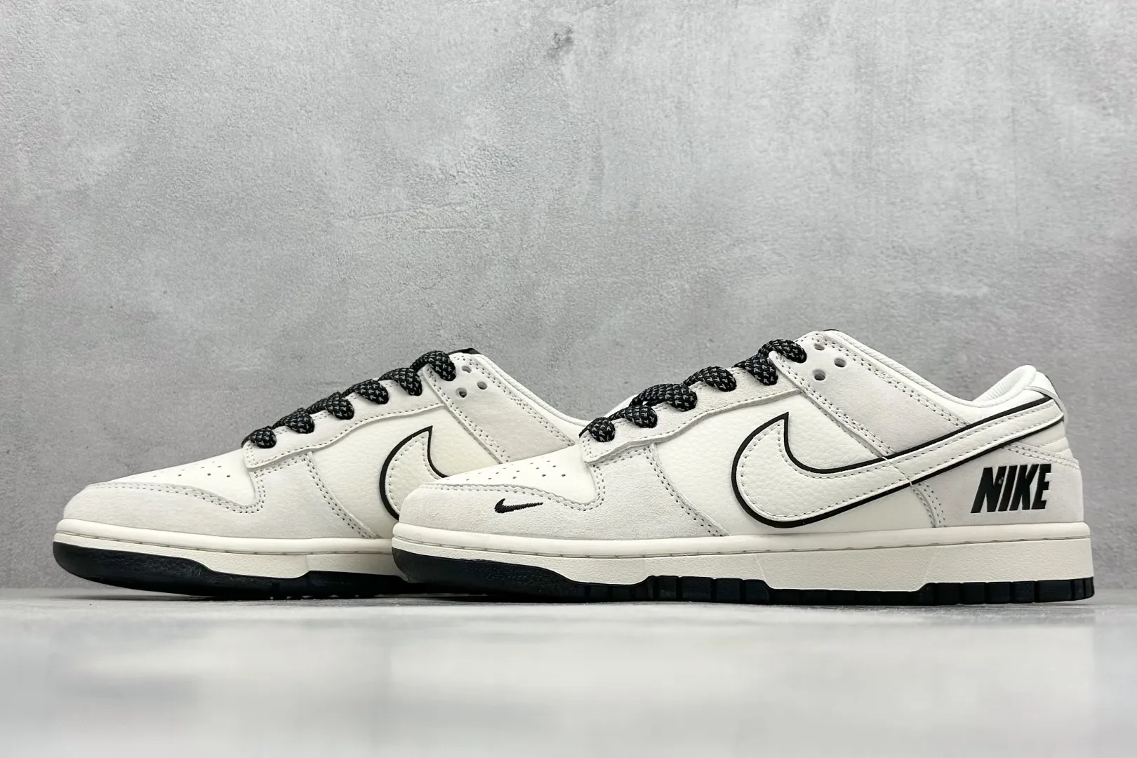 TechFriendly Nike SB Dunk Low White Black Star –  Replica Nikes & Rep Shoes Collection 1562