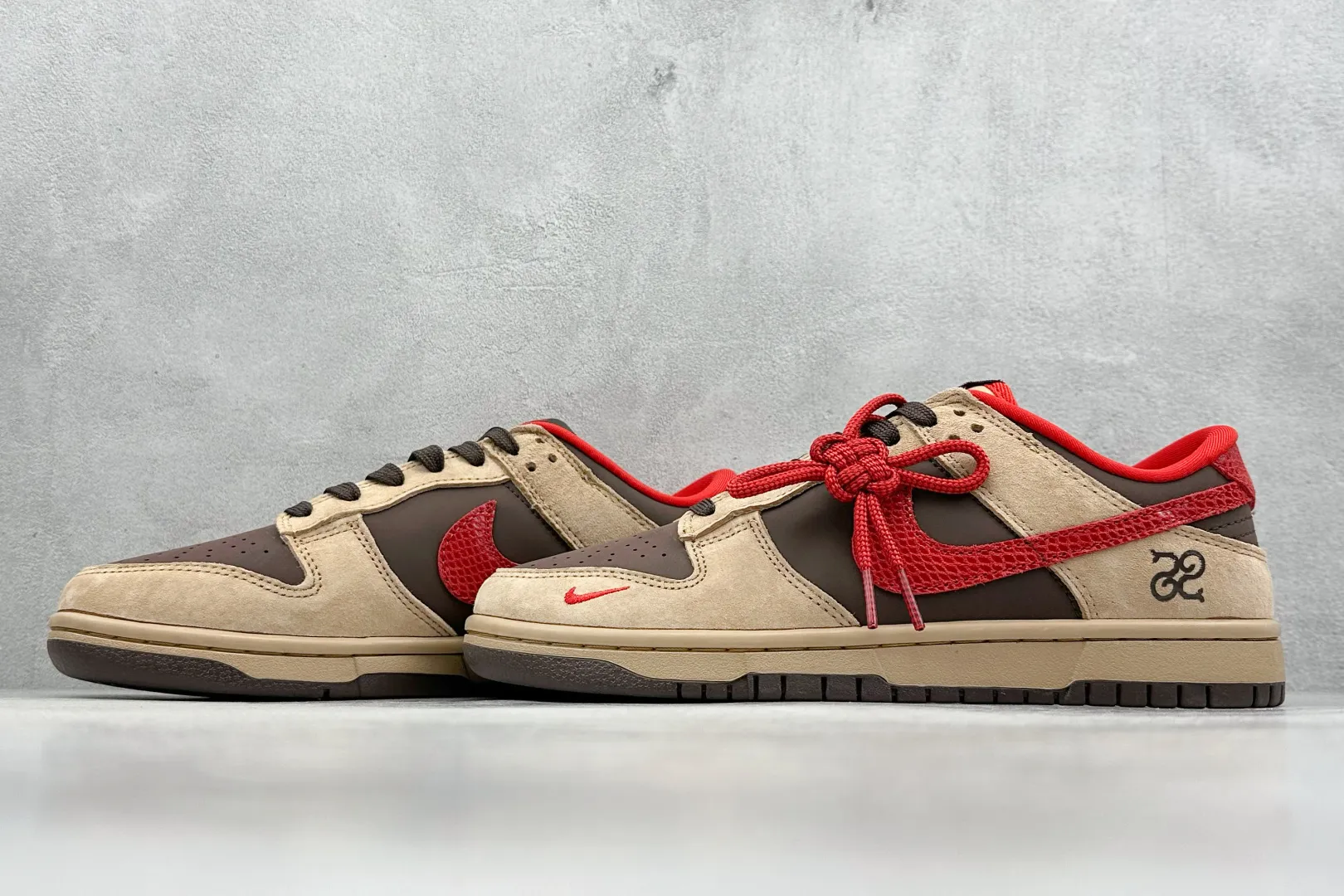 Nike SB Dunk Low Year of the Snake Brown Red – Replica Nikes & Rep Shoes Collection Original 1585