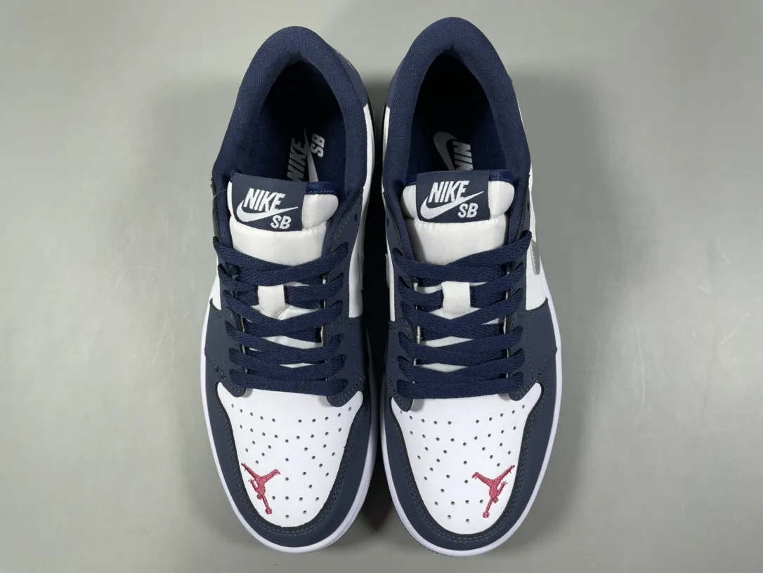 Nike SB x Air Jordan 1 Low ‘Navy Blue’ – Corporate 260 Pure  Version – Rep Shoes & Replica Nikes Skate Shoes HighPerformance 1244