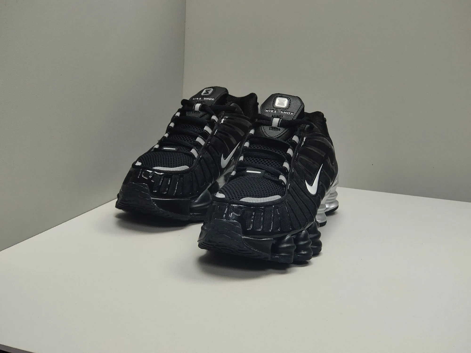 Nike Shox TL Black Silver Running Shoes –  Replica Nike Edition Classic 1666