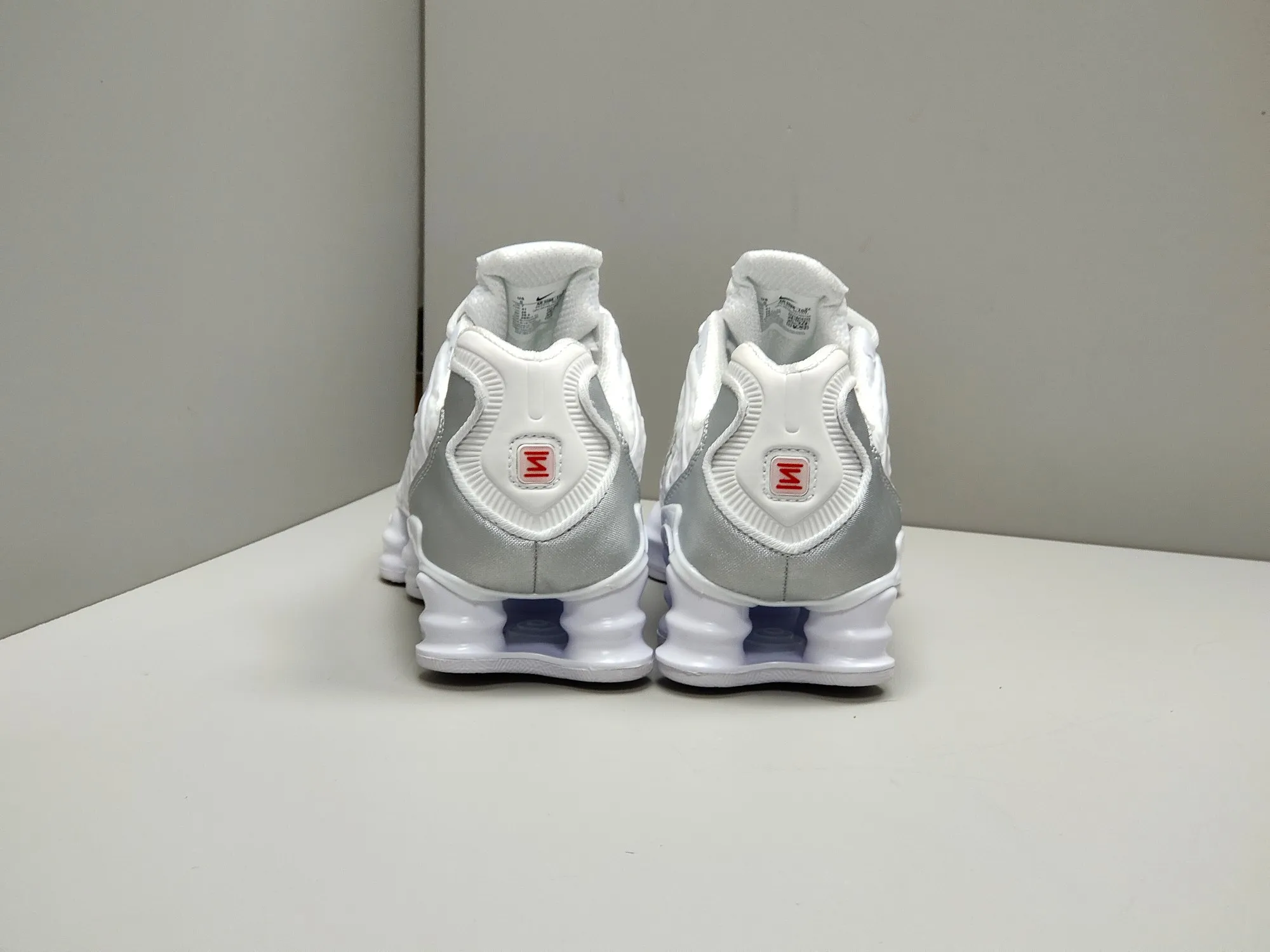 Soft Nike Shox TL Metallic Silver Low Top Rep Shoes –  Replica Nikes 1673