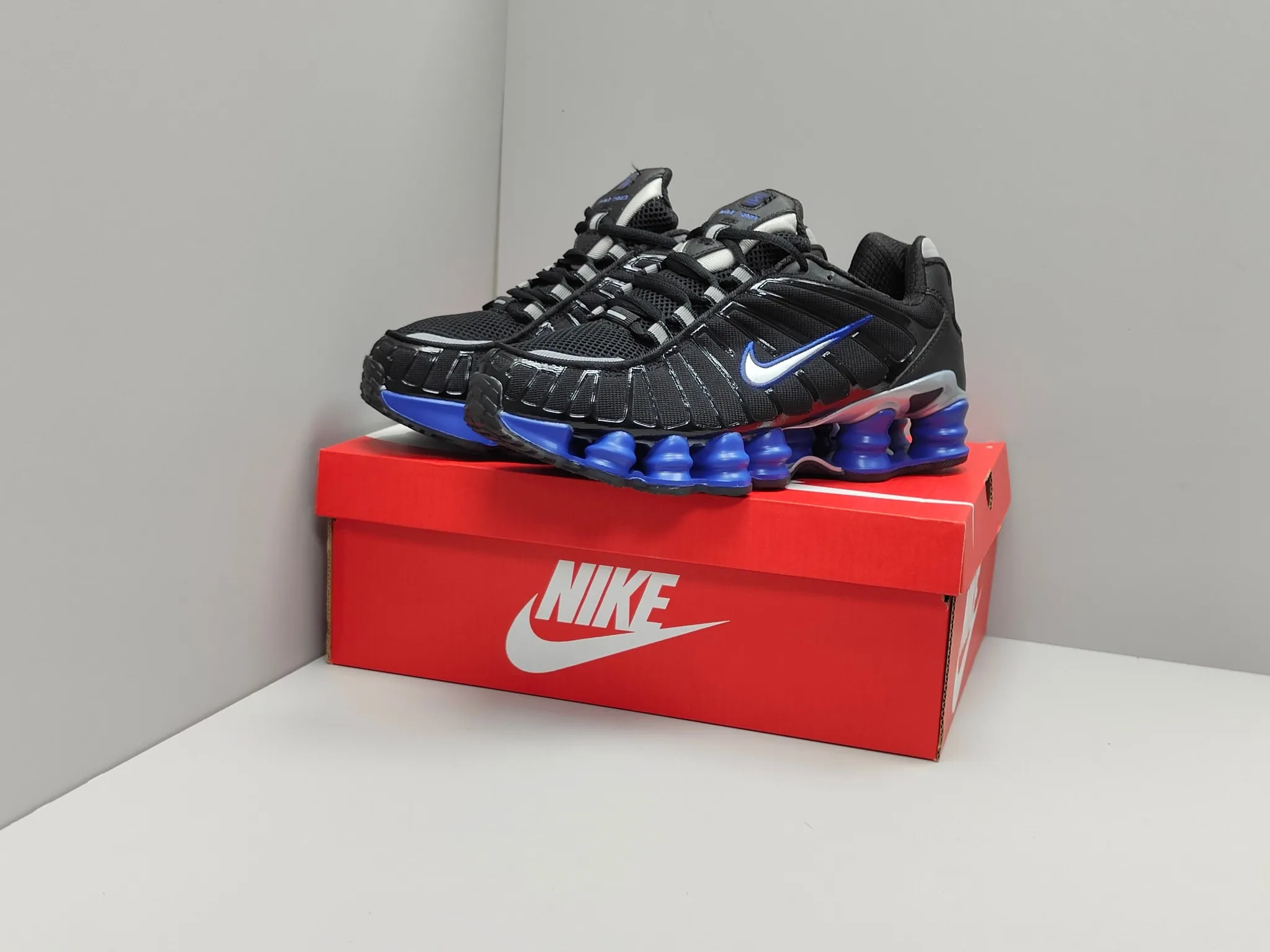 Stretchable Nike Shox TL Racer Blue Running Shoes –  Replica Nikes & Rep Shoes 1668