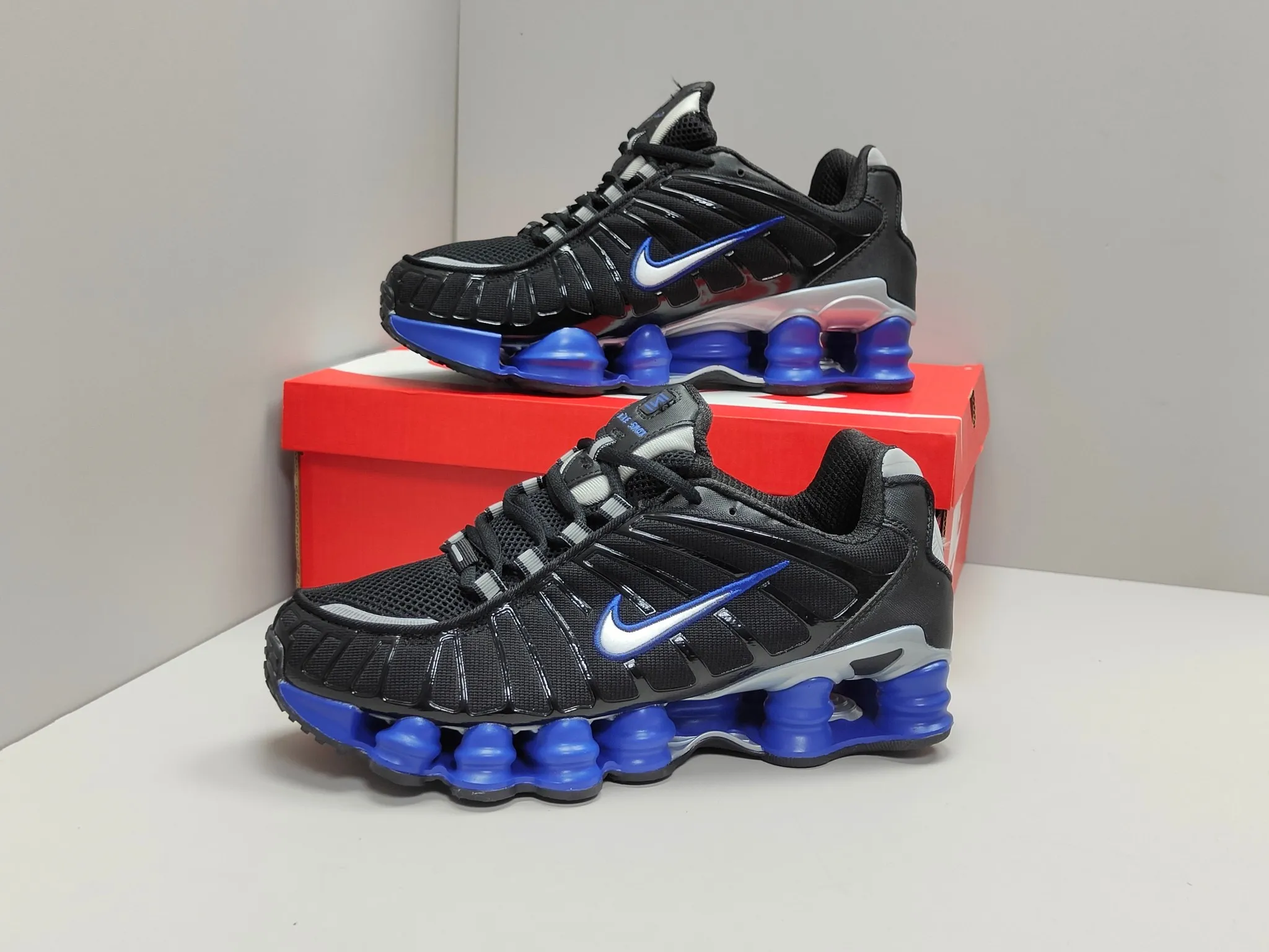 Stretchable Nike Shox TL Racer Blue Running Shoes –  Replica Nikes & Rep Shoes 1668