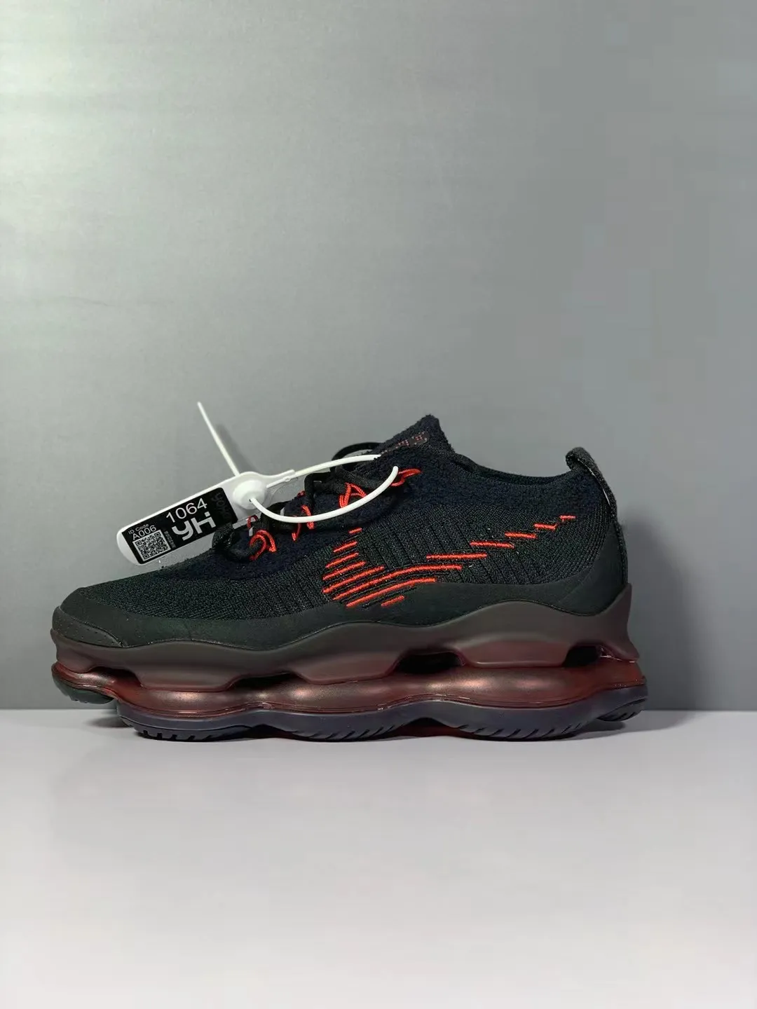 Nike Vapor Max Black Red Running Shoes –  Rep Shoes & Replica Sneakers Unique 1365