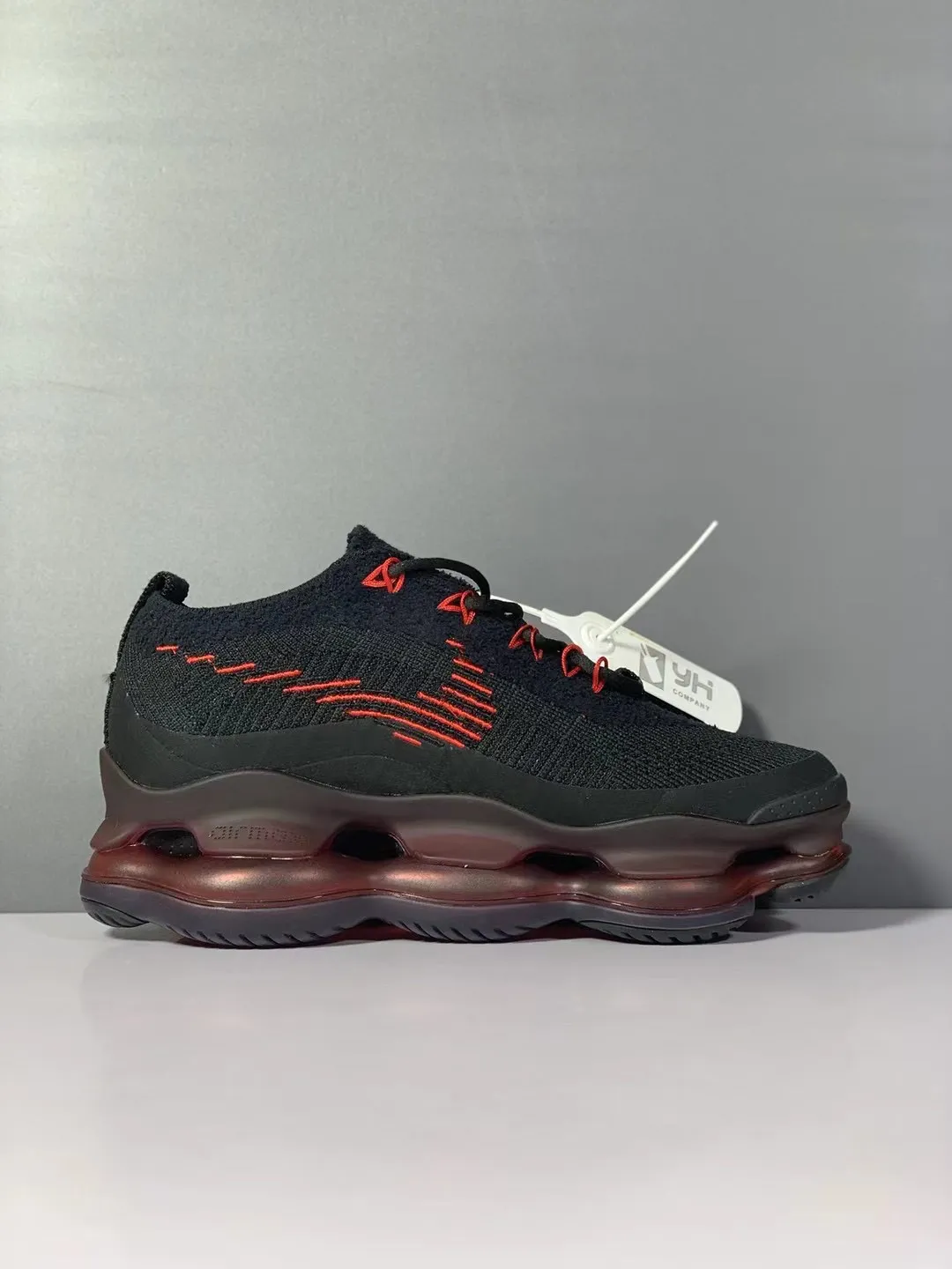 Nike Vapor Max Black Red Running Shoes –  Rep Shoes & Replica Sneakers Unique 1365