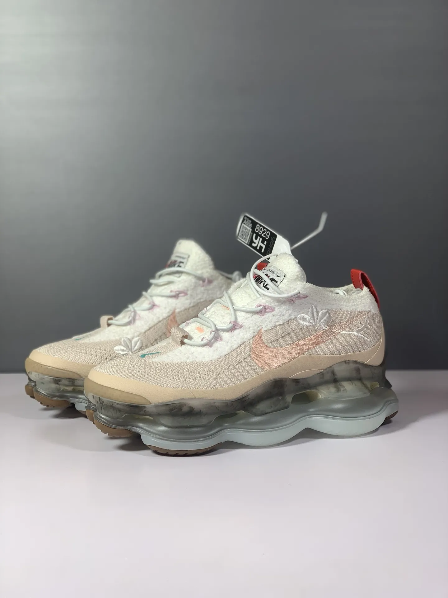 SoftTouch Nike VaporMax Beige Pink Running Shoes –  Rep Shoes & Replica Sneakers 1368