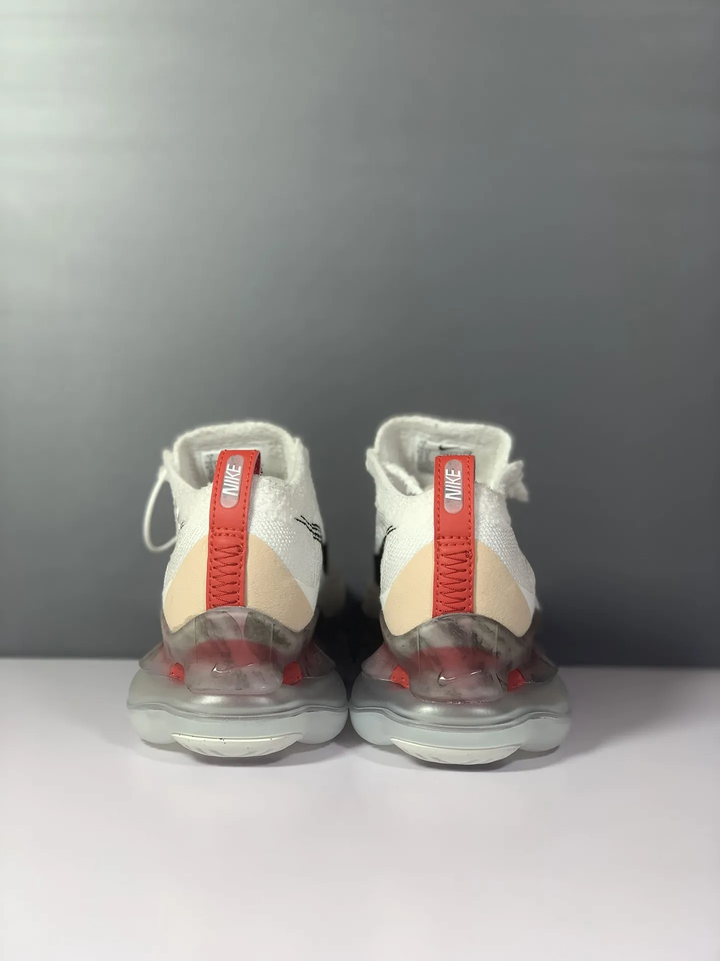 Nike VaporMax White Black Red Running Shoes – Rep Shoes & Replica Nikes Lightweight 1367