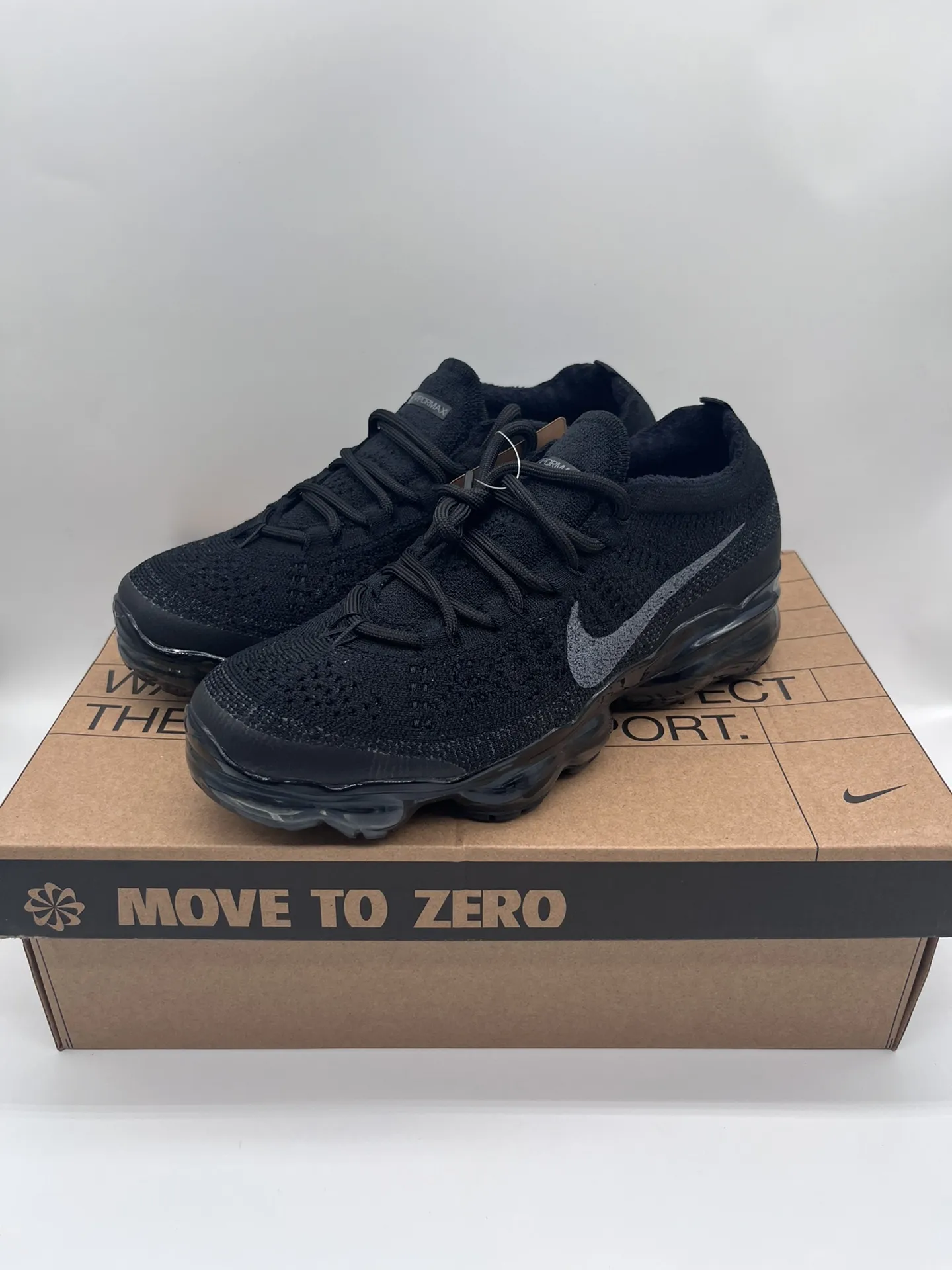 Nike Vapormax 2023 Flyknit Black Running Shoes – Rep Shoes & Replica Nikes Classic 1356