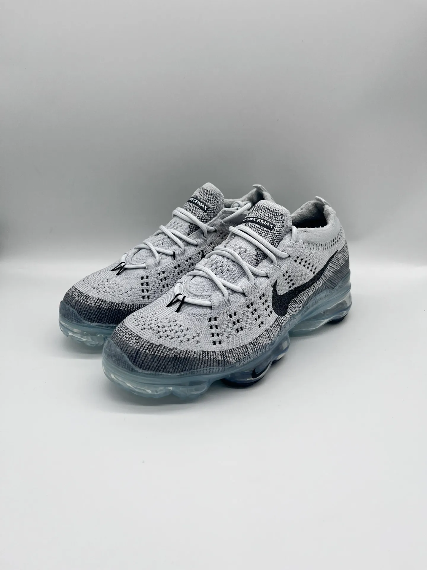 SoftTouch Nike Vapormax 2023 Flyknit Grey Running Shoes – High-Quality Rep Shoes & Replica Sneakers 1362