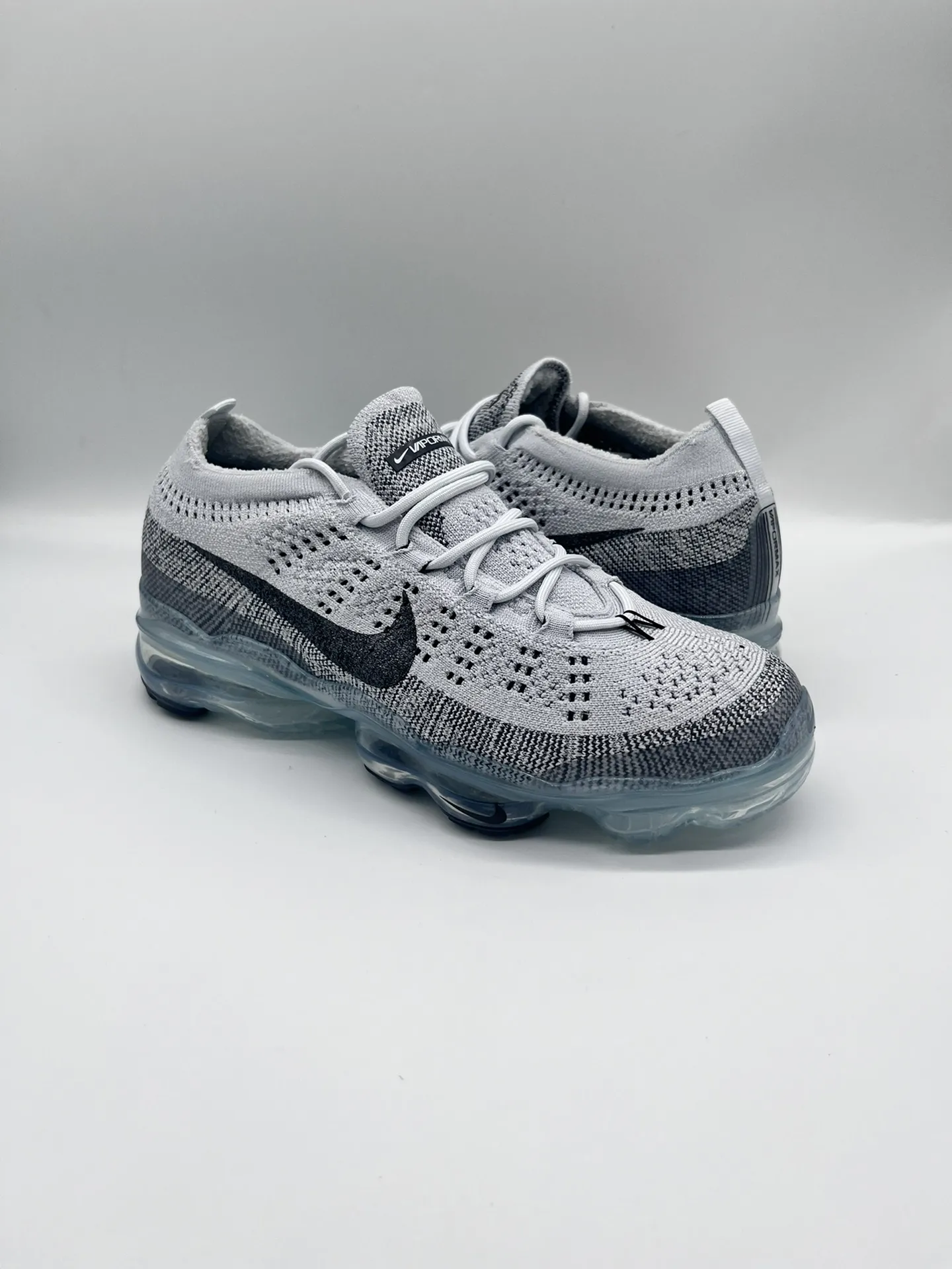 SoftTouch Nike Vapormax 2023 Flyknit Grey Running Shoes – High-Quality Rep Shoes & Replica Sneakers 1362