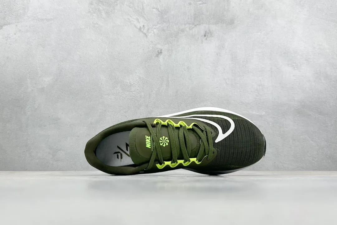 Nike Zoom FLY 5 PRM Olive Green  Flyknit Low-Top Running Shoes for Men, Size 36-45, Style Code: DM8968-301, Premium Rep Shoes & Nike Replica Breathable 1489