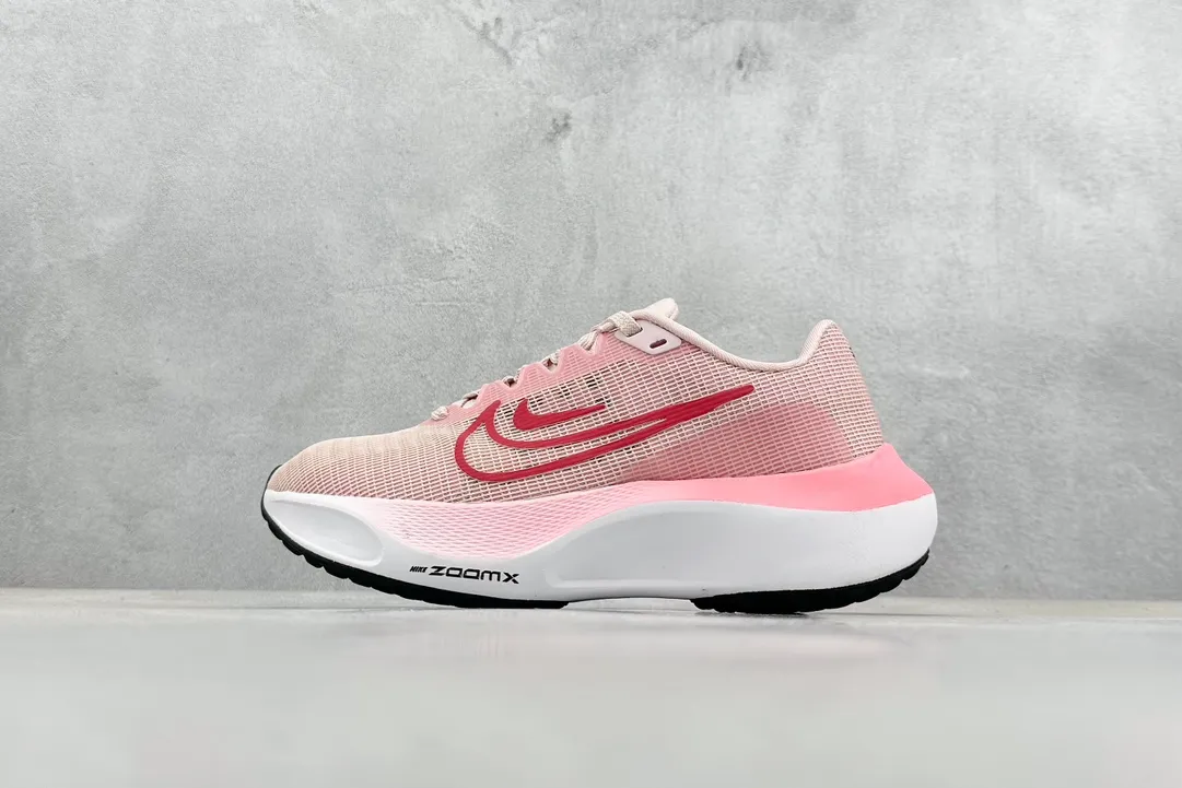 TravelReady Nike Zoom FLY 5 PRM Unisex Running Shoes – Pink Red, Low-Top  Flyknit Design, Size 36-40, Premium Replica Nike (DM8974- 1488