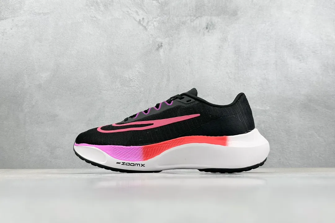 BestValue Nike Zoom Fly 5 PRM Unbeatable Series  Flyknit Low-Top Casual Running Shoes – Black Pink – DM8968-700 – Premium Replica Shoes 1482