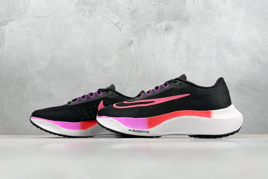 BestValue Nike Zoom Fly 5 PRM Unbeatable Series  Flyknit Low-Top Casual Running Shoes – Black Pink – DM8968-700 – Premium Replica Shoes 1482