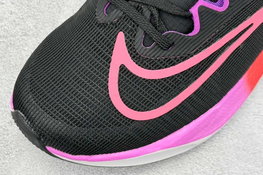 BestValue Nike Zoom Fly 5 PRM Unbeatable Series  Flyknit Low-Top Casual Running Shoes – Black Pink – DM8968-700 – Premium Replica Shoes 1482