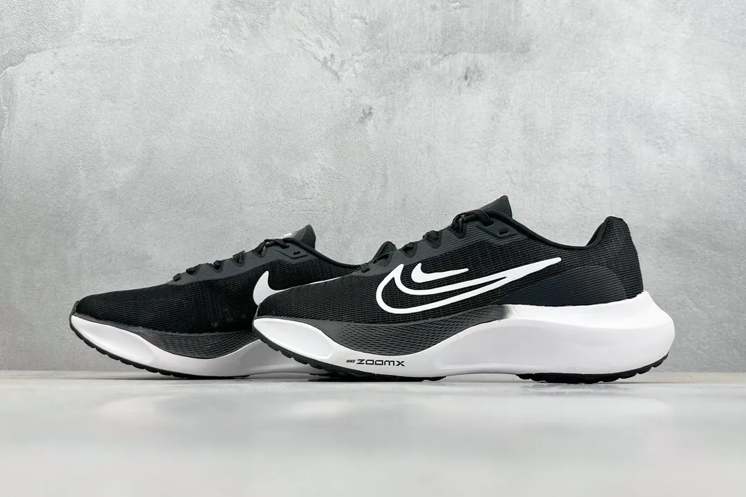Nike Zoom Fly 5 PRM Unisex Running Shoes – Black White, Low-Top  Design, Size 36-45, Premium Replica Nike (DM8974- Fashionable 1480