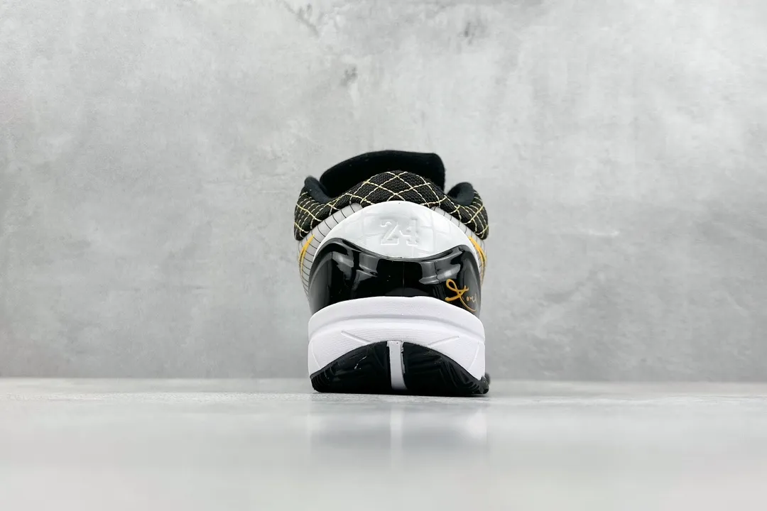 QuickDry Nike Zoom Kobe 4 Protro “Del Sol” – White Yellow, Replica Basketball Shoes for Men 1476