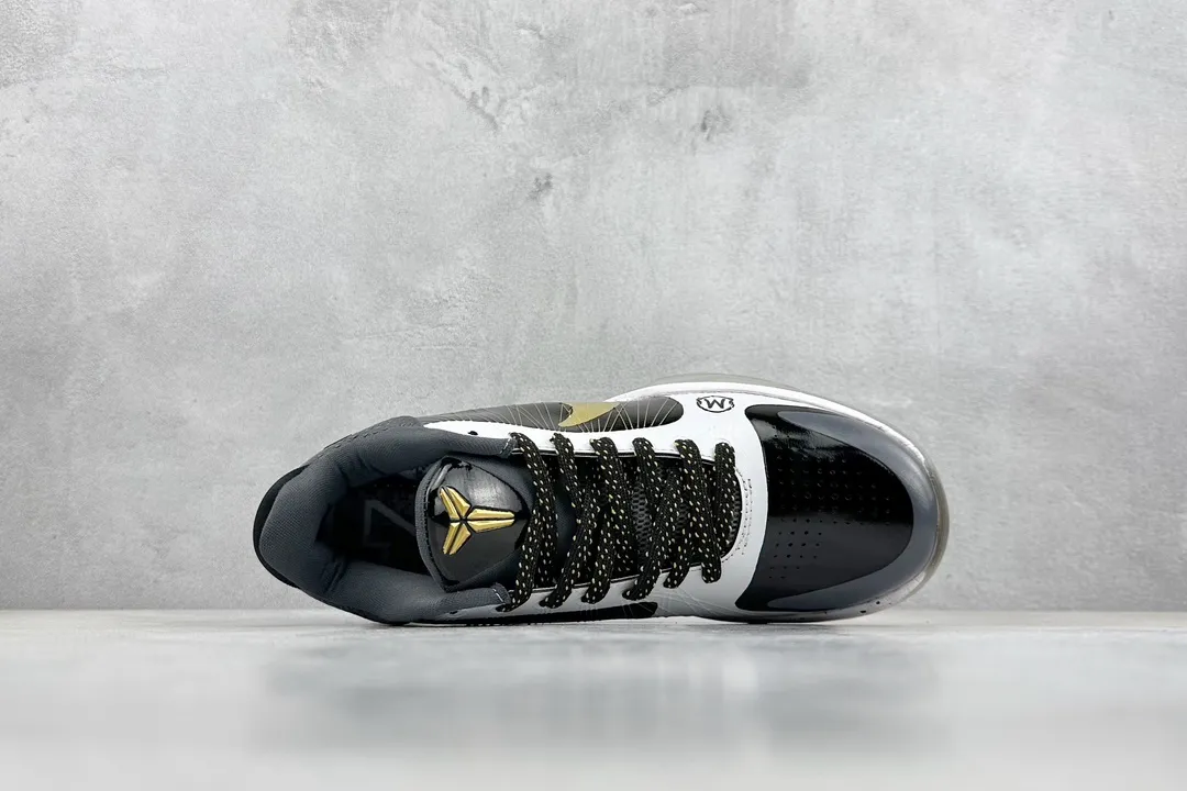 Unique Nike Zoom Kobe 5 Protro ‘Black Gold’ – Pure  Version 310 NK Collaboration with Replica Nike Shoes Design 1462