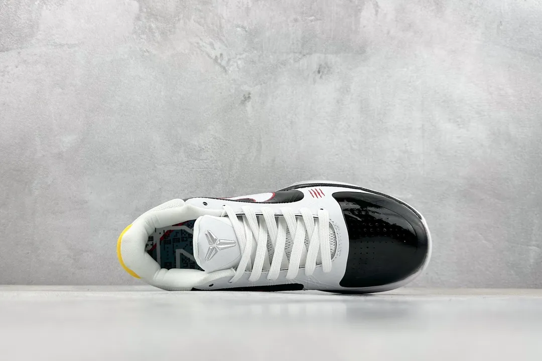 Tailored Nike Zoom Kobe 5 Protro ‘Black White’ – Authentic 310 NK Collaboration Basketball Shoes with  Replica Nike Design and Rep Shoes Style 1465