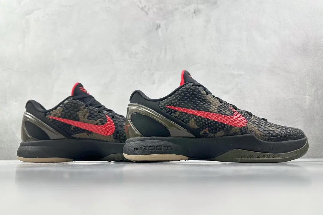 Youthful Nike Zoom Kobe 6 Protro “Italian Camo” Black Red Basketball Shoes –  Rep Shoes Nike Replica Edition 1470