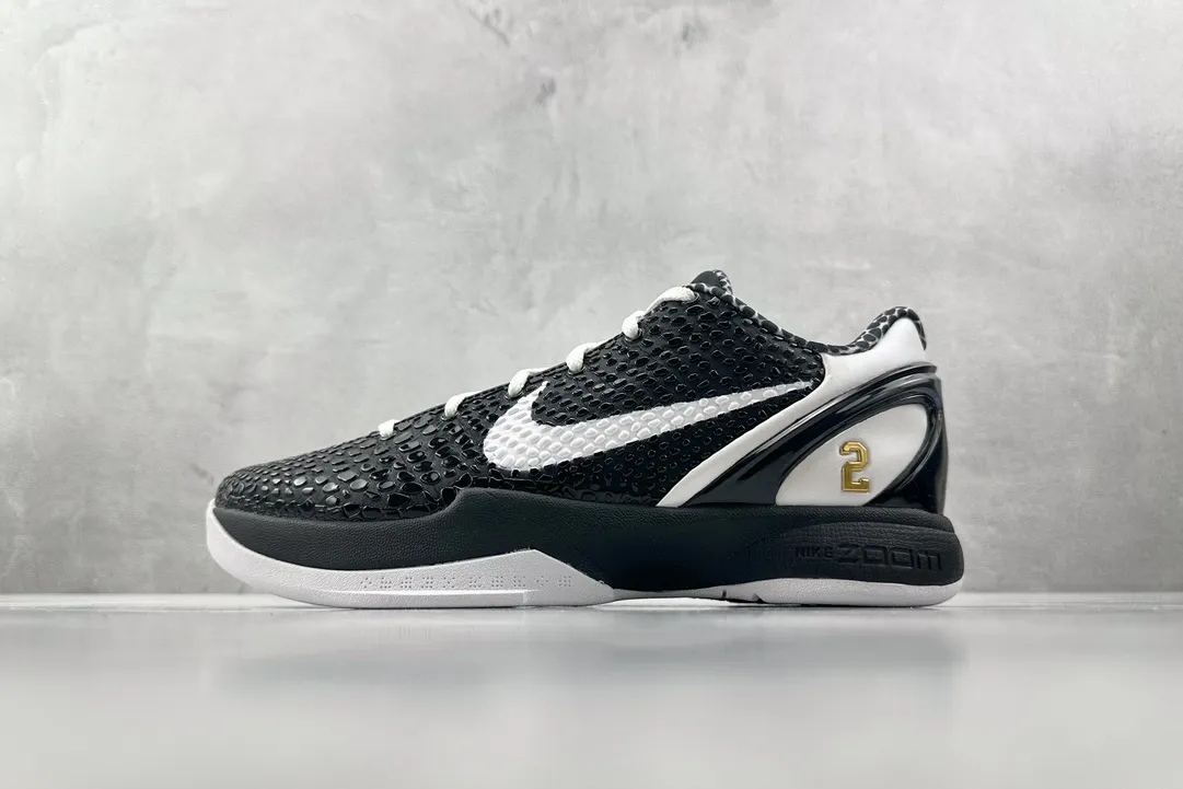Original Nike Zoom Kobe 6 Protro “Mambacita Sweet 16” – Black White Rep Shoes with Replica Nike Style 1473