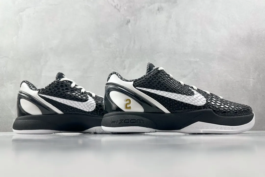 Original Nike Zoom Kobe 6 Protro “Mambacita Sweet 16” – Black White Rep Shoes with Replica Nike Style 1473