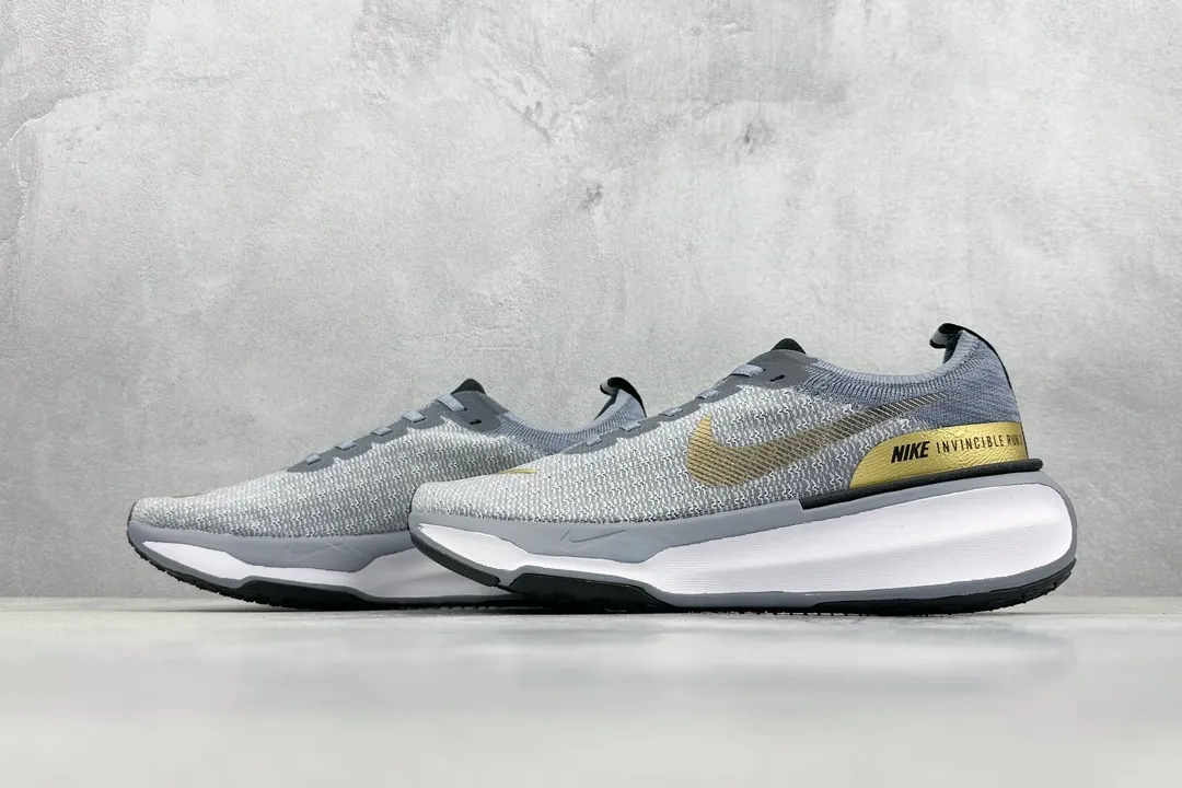 Nike Zoom React Infinity Run FK 3 – Grey Black Yellow Marathon Running Shoes –  Nike Replica Edition with Rep Shoes NewStyle 1490