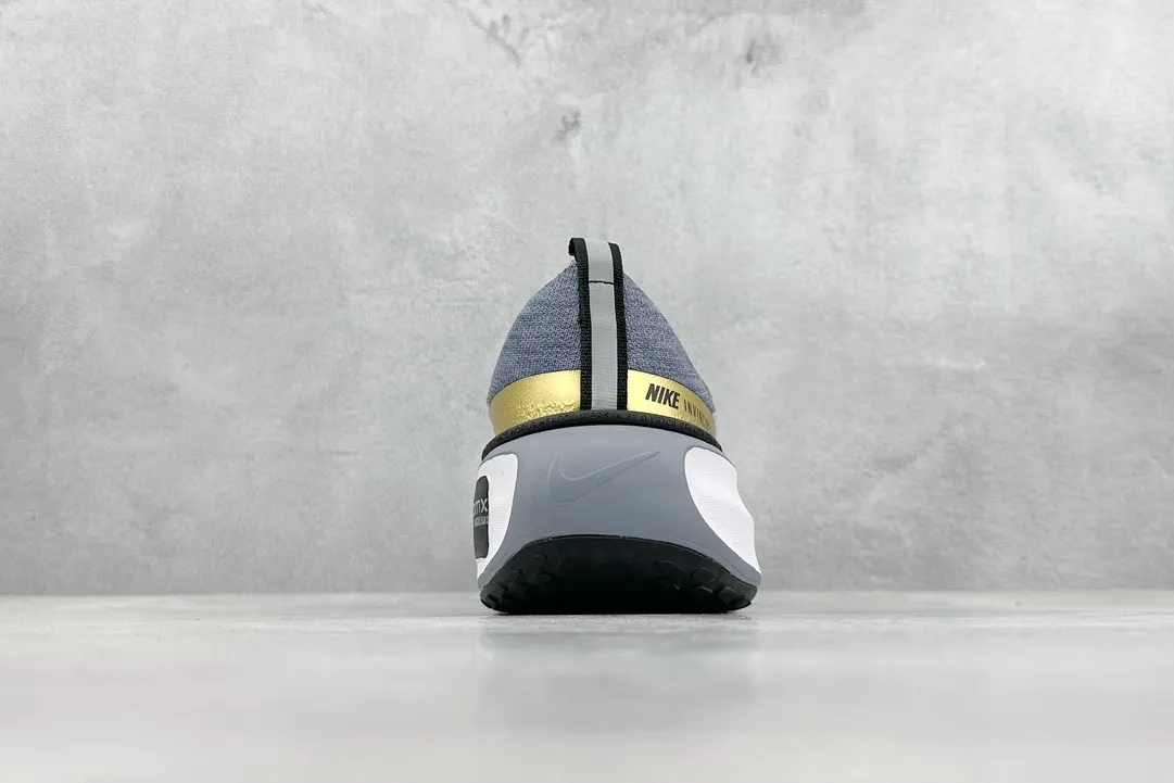 Nike Zoom React Infinity Run FK 3 – Grey Black Yellow Marathon Running Shoes –  Nike Replica Edition with Rep Shoes NewStyle 1490