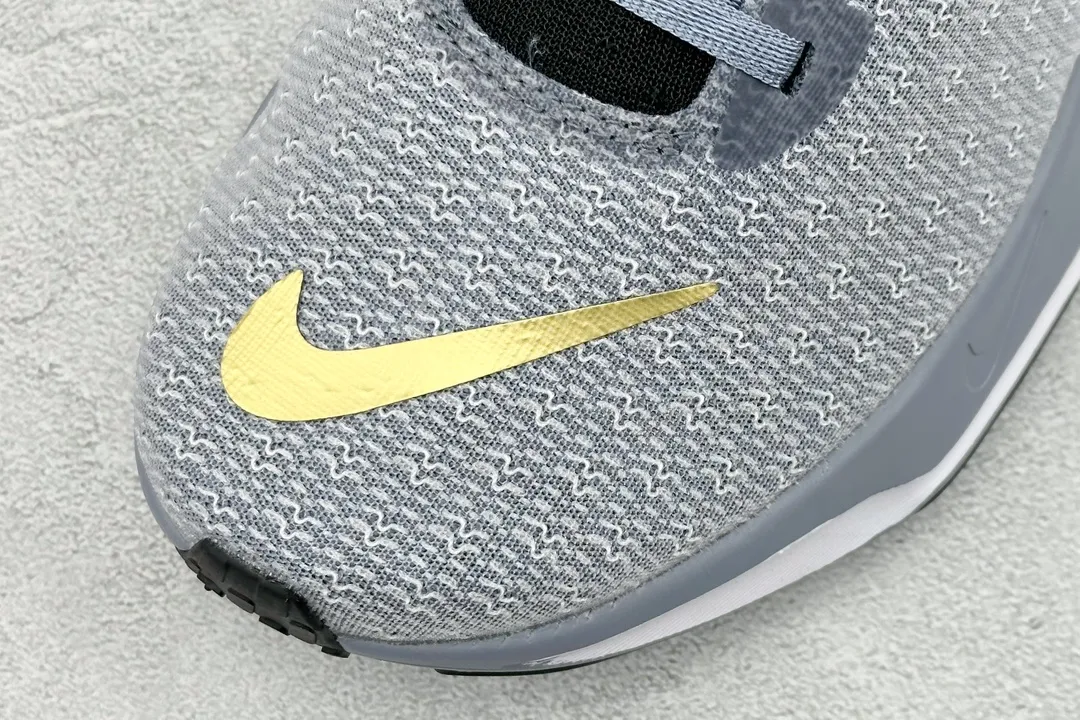Nike Zoom React Infinity Run FK 3 – Grey Black Yellow Marathon Running Shoes –  Nike Replica Edition with Rep Shoes NewStyle 1490