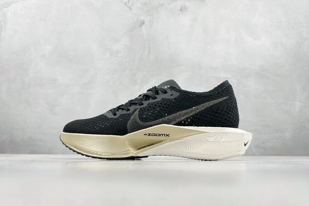 Upgraded Nike Zoom VaporFly Next% 3 Flyknit Running Shoes – Black White, Marathon Style, Rep Shoes, Nike Replica Sneakers, DV4129- 1503