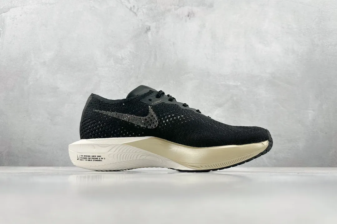 Upgraded Nike Zoom VaporFly Next% 3 Flyknit Running Shoes – Black White, Marathon Style, Rep Shoes, Nike Replica Sneakers, DV4129- 1503